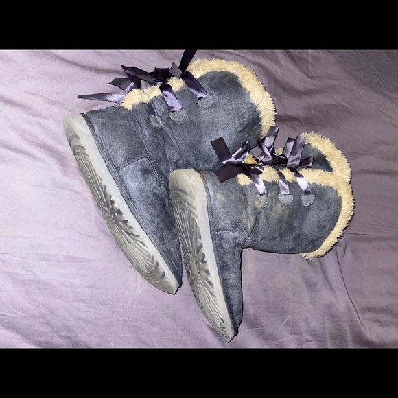 Bailey Bow Boot Grey - Picture 4 of 4